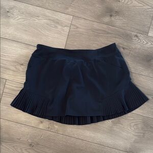 Mondetta Navy Pleated Skirt